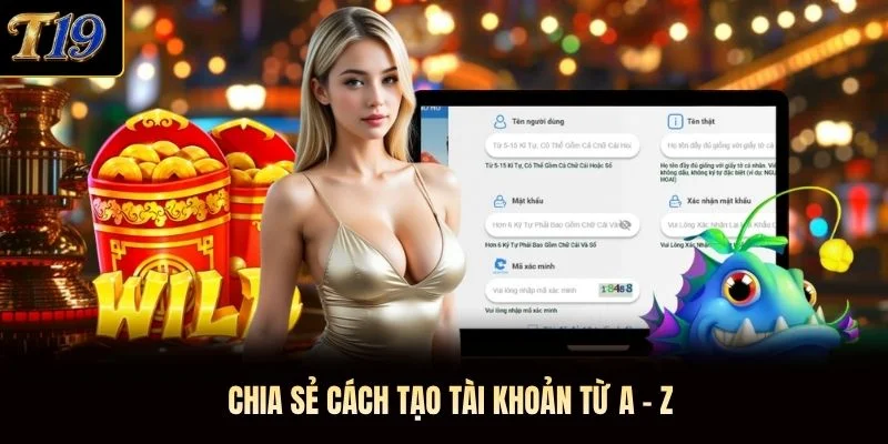 Chia sẻ cách tạo tài khoản từ A - Z