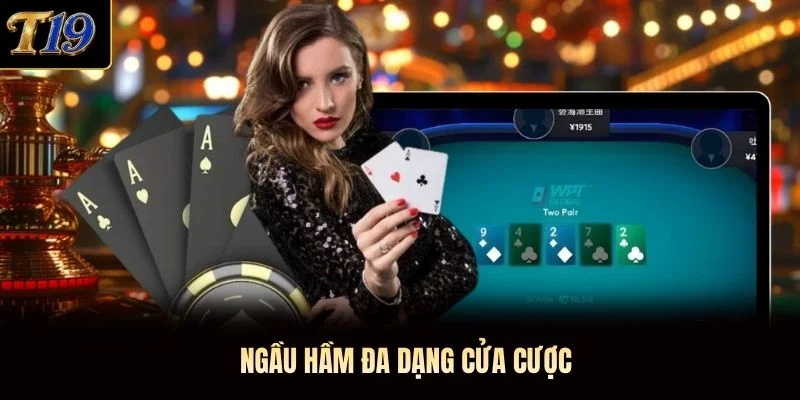 Ngầu hầm đa dạng cửa cược